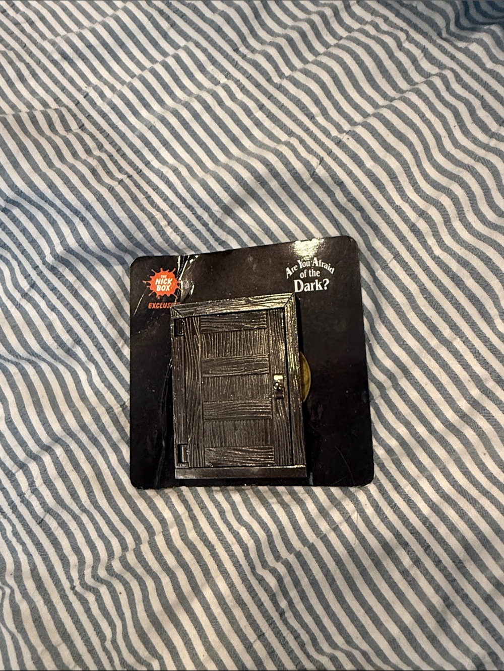 Nickelodeon Are You Afraid of the Dark? Black Door Pin
